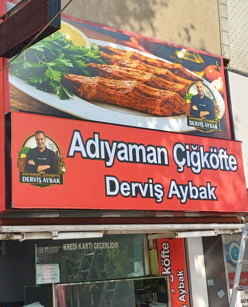 Adıyaman Çiğköfte Derviş Aybak Şişli Şubesi